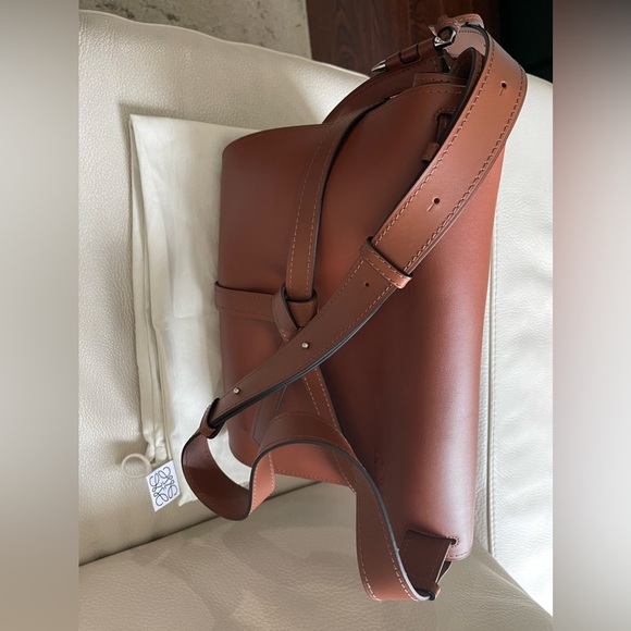 Extremely Rare!!! Loewe Gate XL Cognac Bag - Picture 12 of 13